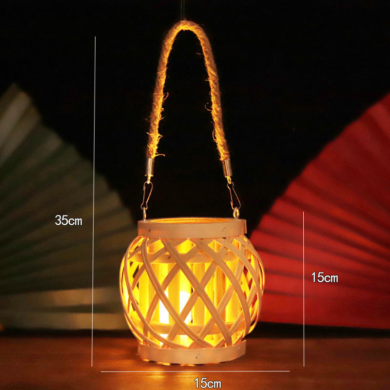 Handmade Lantern made of Natural Materials | Thrascher
