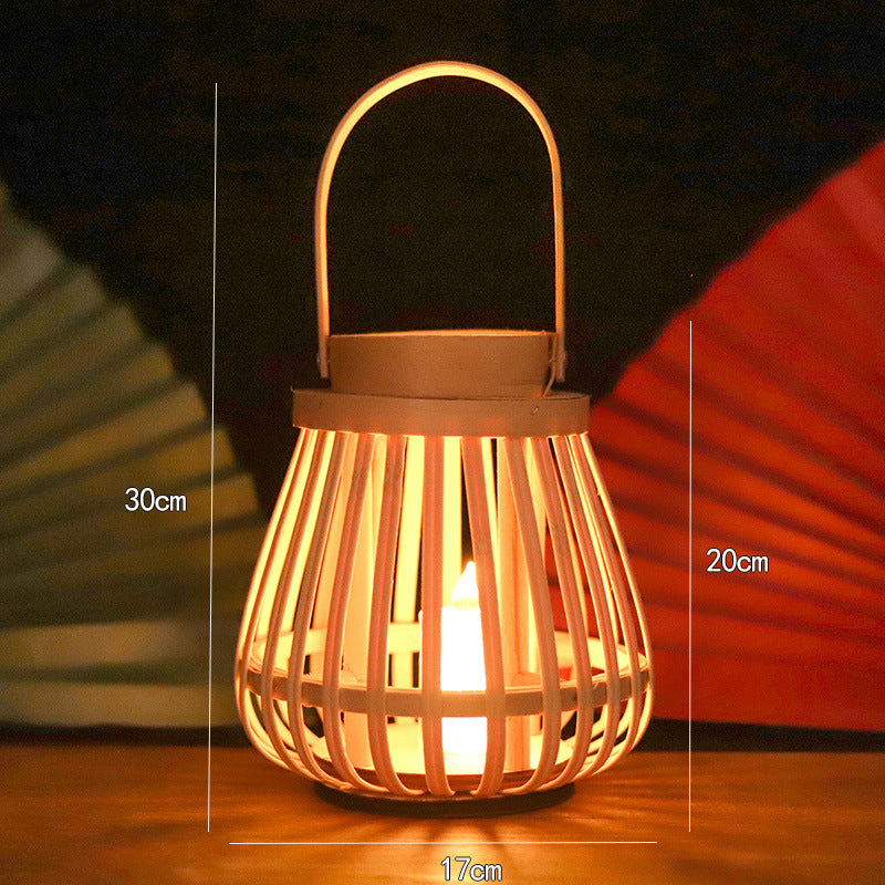 Handmade Lantern made of Natural Materials | Thrascher