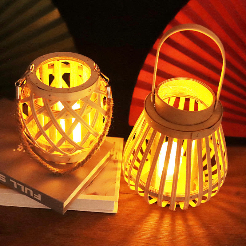 Handmade Lantern made of Natural Materials | Thrascher
