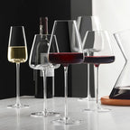 Handmade Lead-Free Crystal Wine and Champagne Glasses, Sets of 2, 4 or 6, view 2