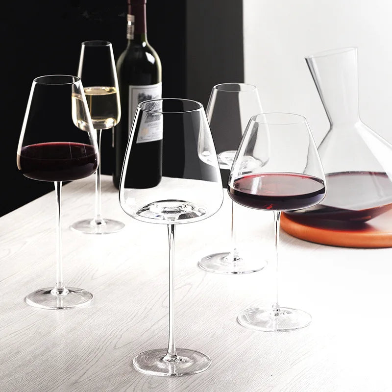 Handmade Lead-Free Crystal Wine and Champagne Glasses, Sets of 2, 4 or 6, view 3