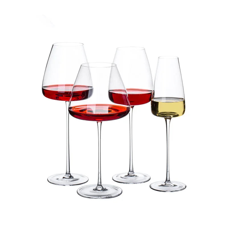 Handmade Lead-Free Crystal Wine and Champagne Glasses, Sets of 2, 4 or 6, view 9