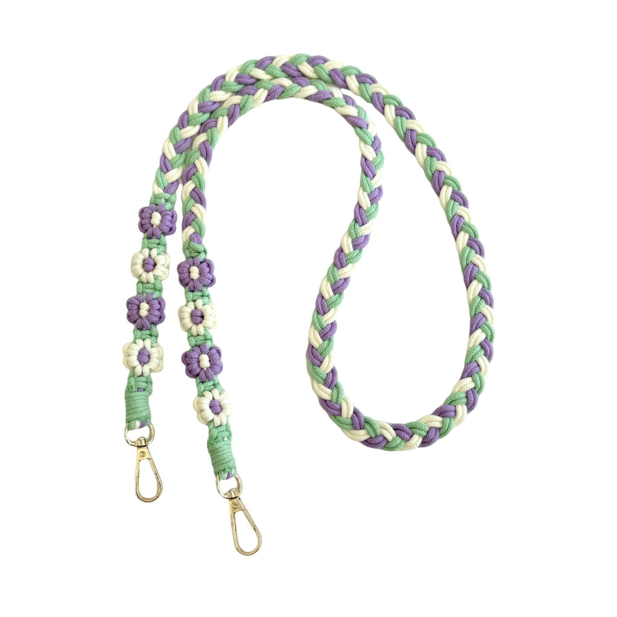 Handmade Macrame Floral Dog Leash | Thrascher
