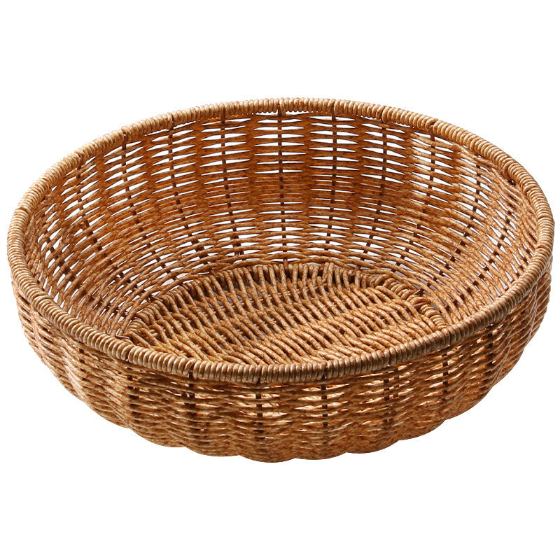Handmade Natural Woven Fruit Bowl | Thrascher