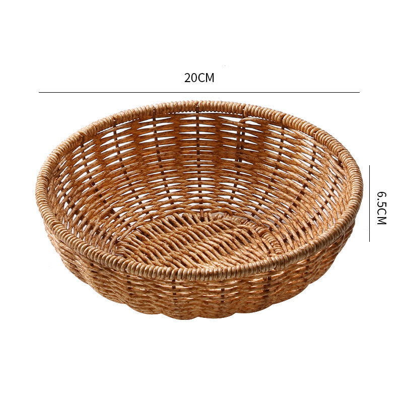 Handmade Natural Woven Fruit Bowl | Thrascher