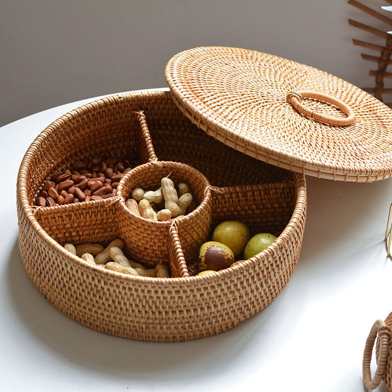 Handmade Storage Bowl with Compartments | Thrascher