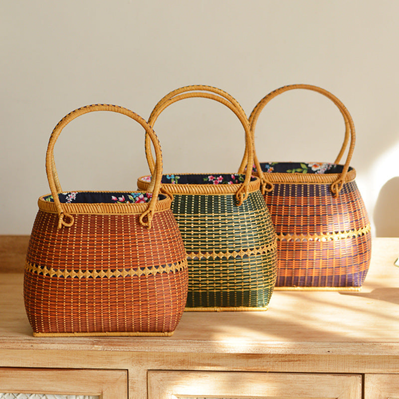 Handmade Synthetic Fiber Tote Bag | Thrascher