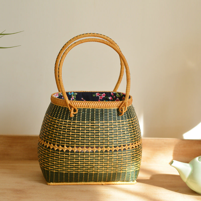 Handmade Synthetic Fiber Tote Bag | Thrascher