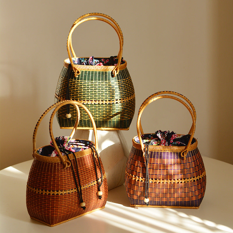 Handmade Synthetic Fiber Tote Bag | Thrascher