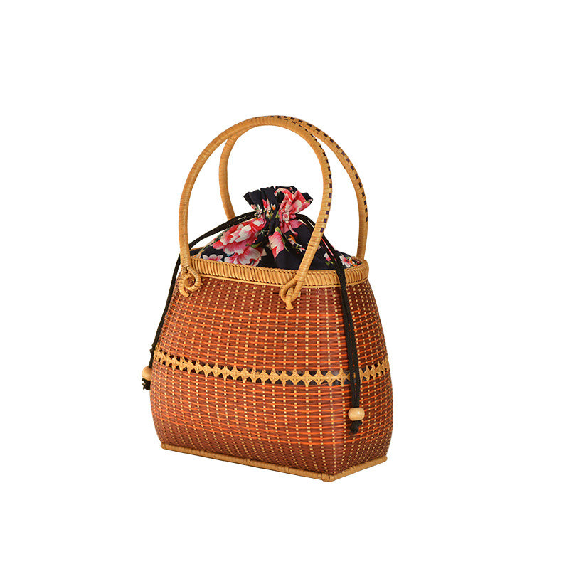 Handmade Synthetic Fiber Tote Bag | Thrascher