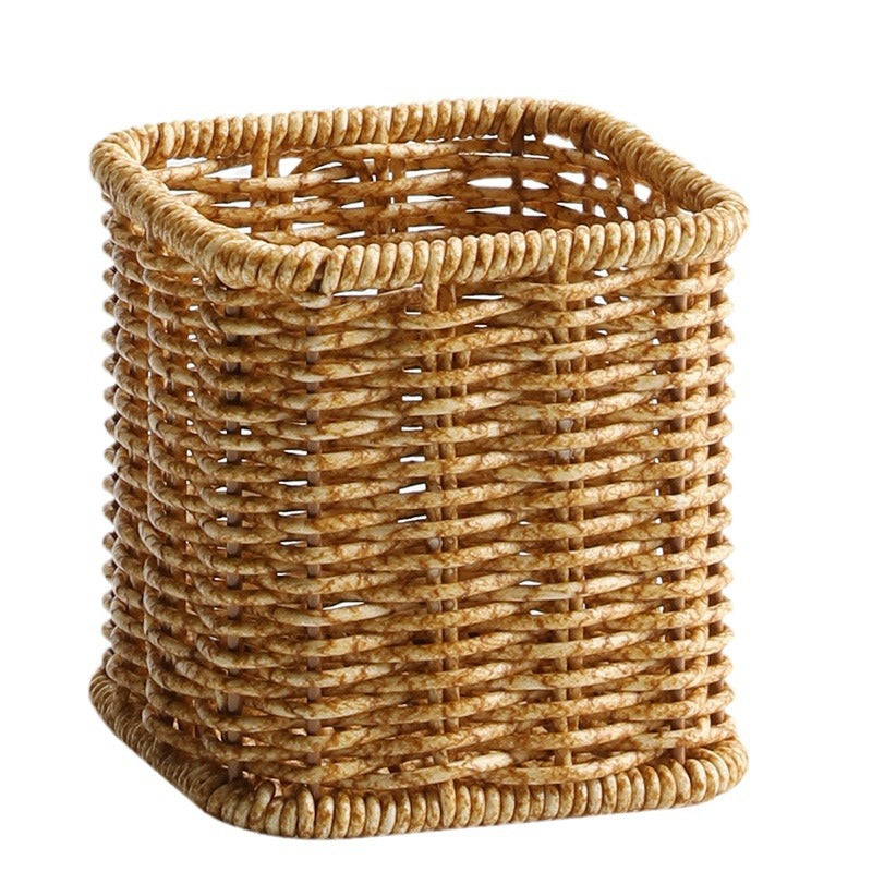 Handmade Woven Storage Basket Light | Thrascher