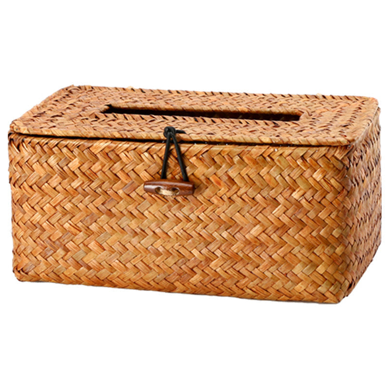 Handmade Woven Tissue Box Cover | Thrascher