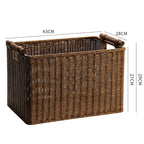 Handwoven Decorative Basket Light Brown | Thrascher