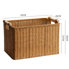 Handwoven Decorative Basket Light Brown | Thrascher