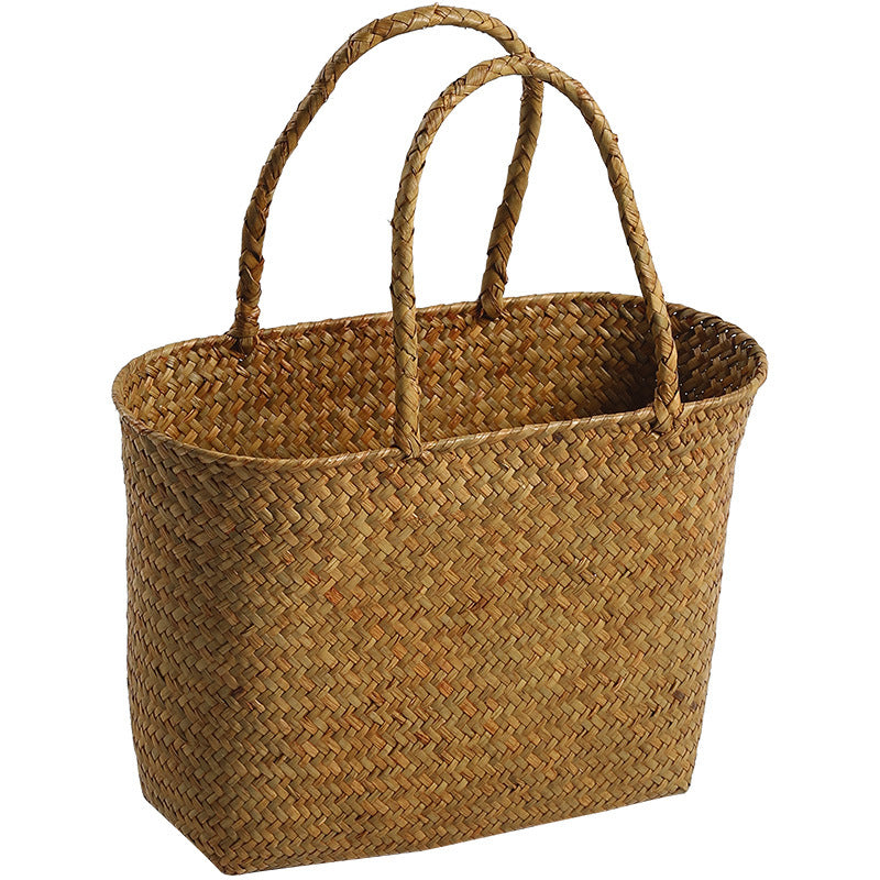 Handwoven Decorative Carry Basket | Thrascher
