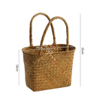 Handwoven Decorative Carry Basket | Thrascher