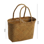 Handwoven Decorative Carry Basket | Thrascher