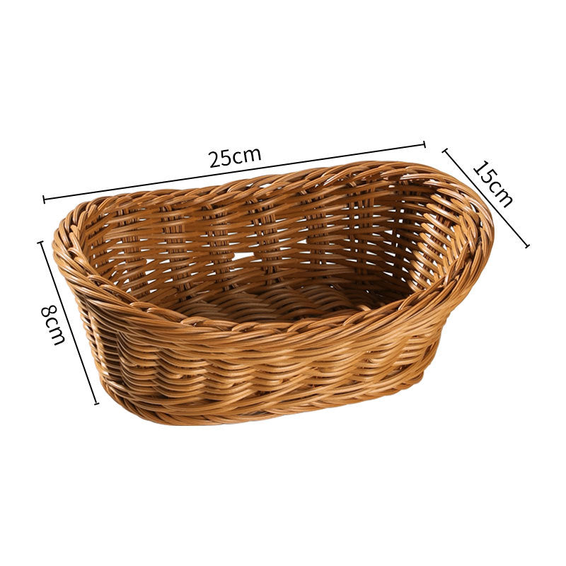 Handwoven Decorative Serving Basket | Thrascher