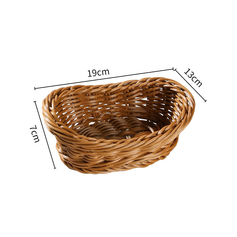 Handwoven Decorative Serving Basket | Thrascher