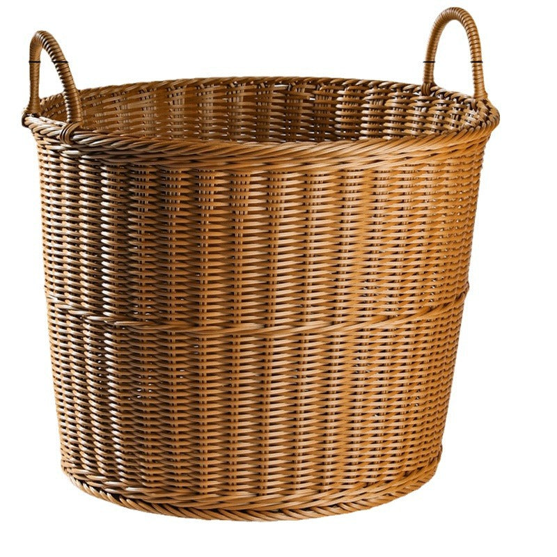 Handwoven Decorative Storage Basket Brown | Thrascher