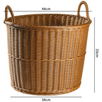 Handwoven Decorative Storage Basket Brown | Thrascher