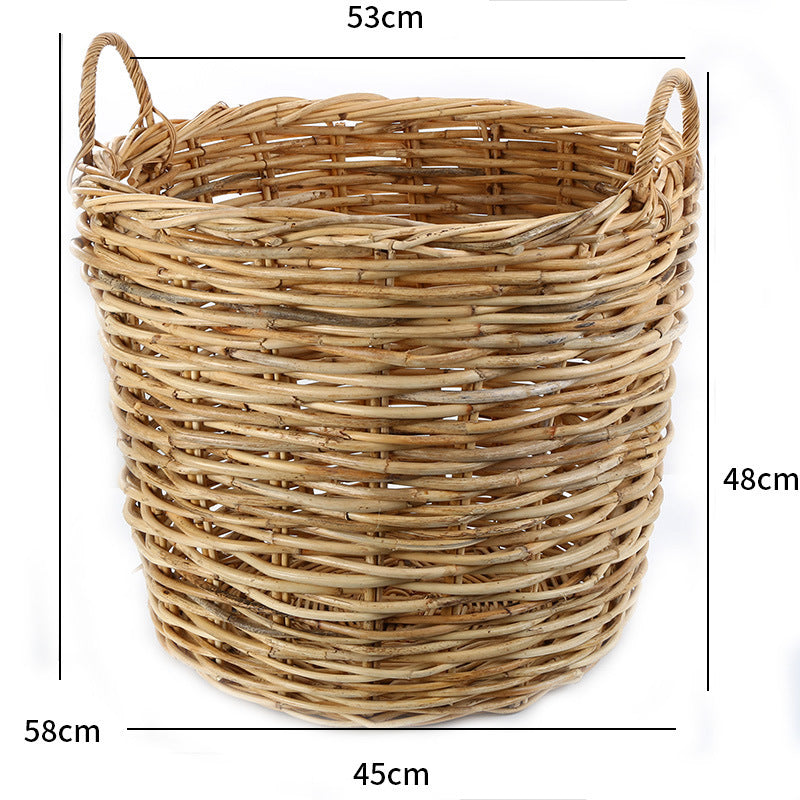 Handwoven Decorative Storage Basket Small | Thrascher