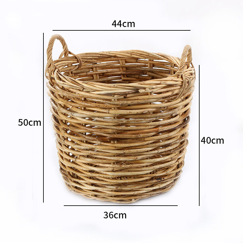 Handwoven Decorative Storage Basket Small | Thrascher