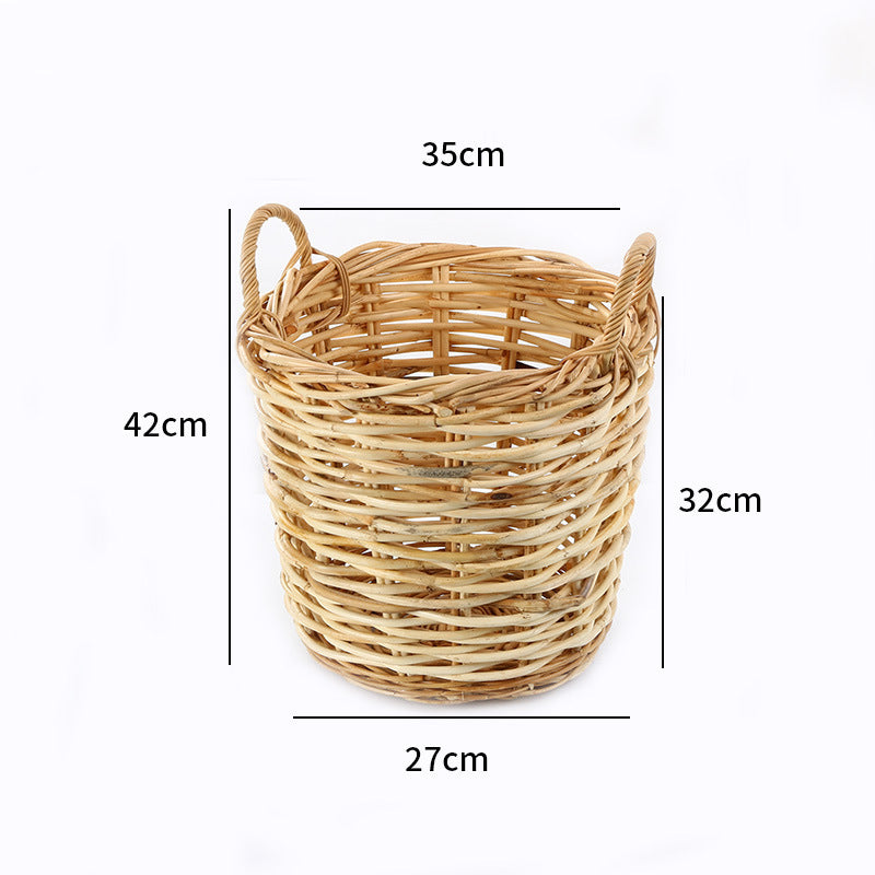 Handwoven Decorative Storage Basket Small | Thrascher