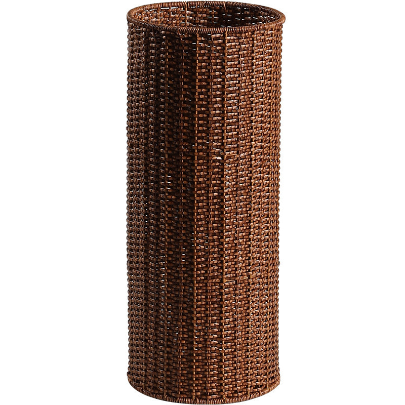 Handwoven Decorative Storage Cylinder | Thrascher