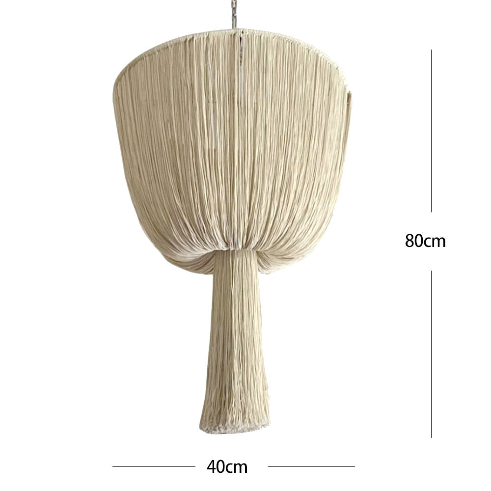 Handwoven Macrame Pendant Lamp | Thrascher
