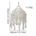 Handwoven Macrame Pendant Lamp | Thrascher