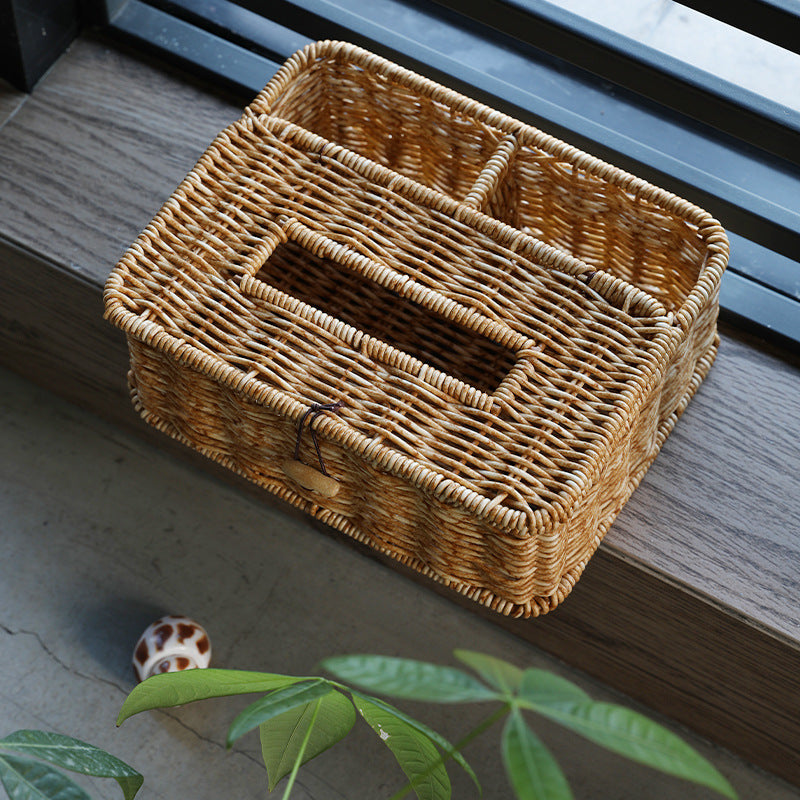 Handwoven Multi-Part Storage Basket | Thrascher