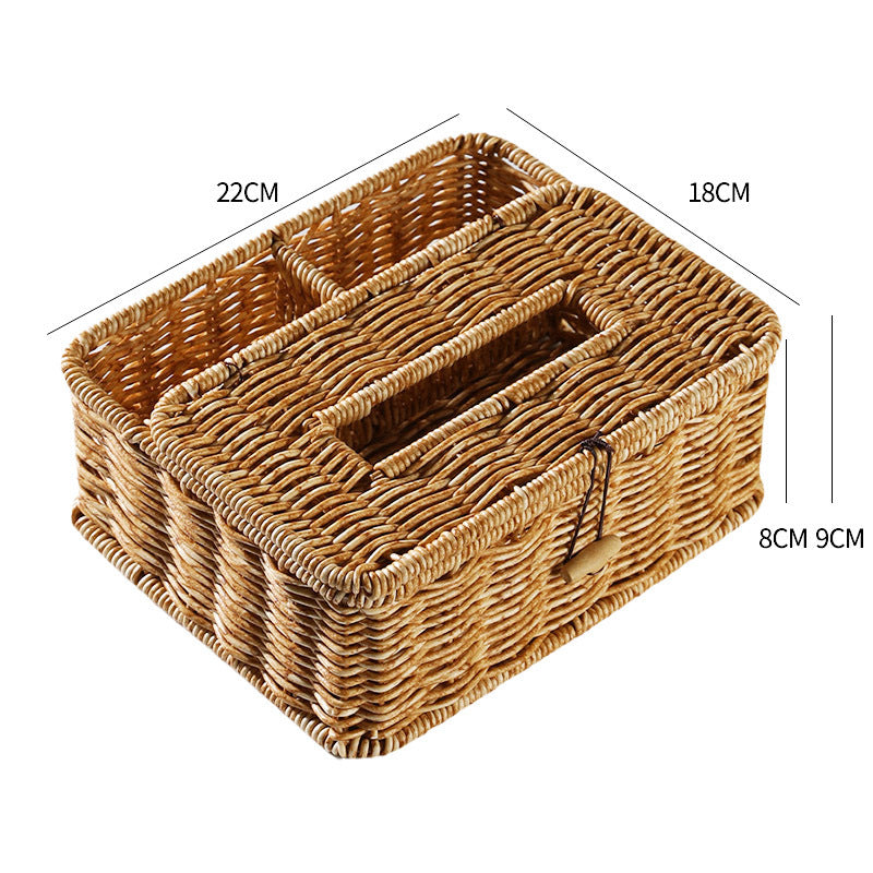 Handwoven Multi-Part Storage Basket | Thrascher