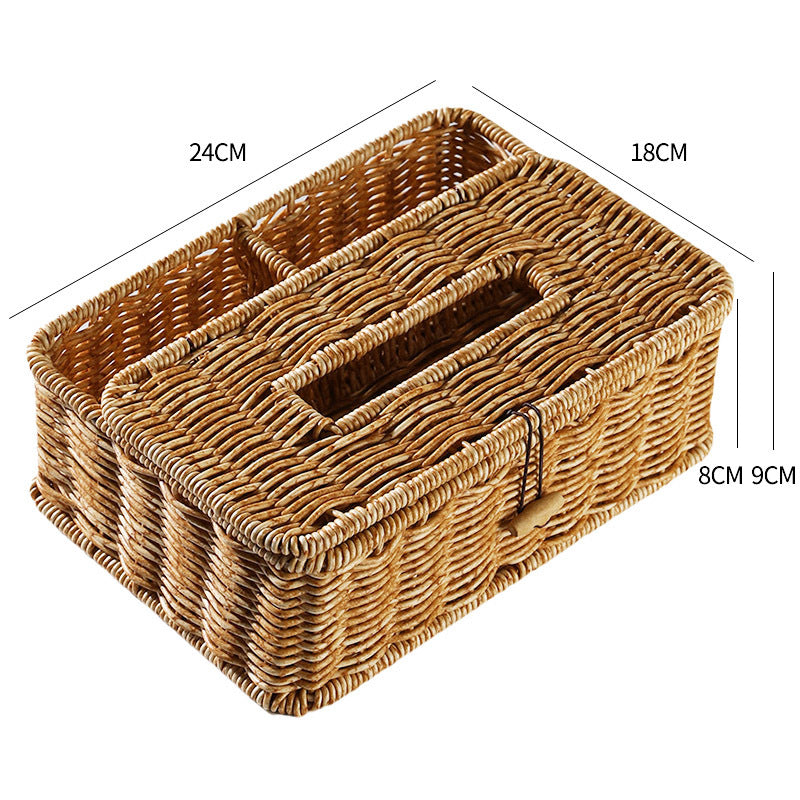 Handwoven Multi-Part Storage Basket | Thrascher