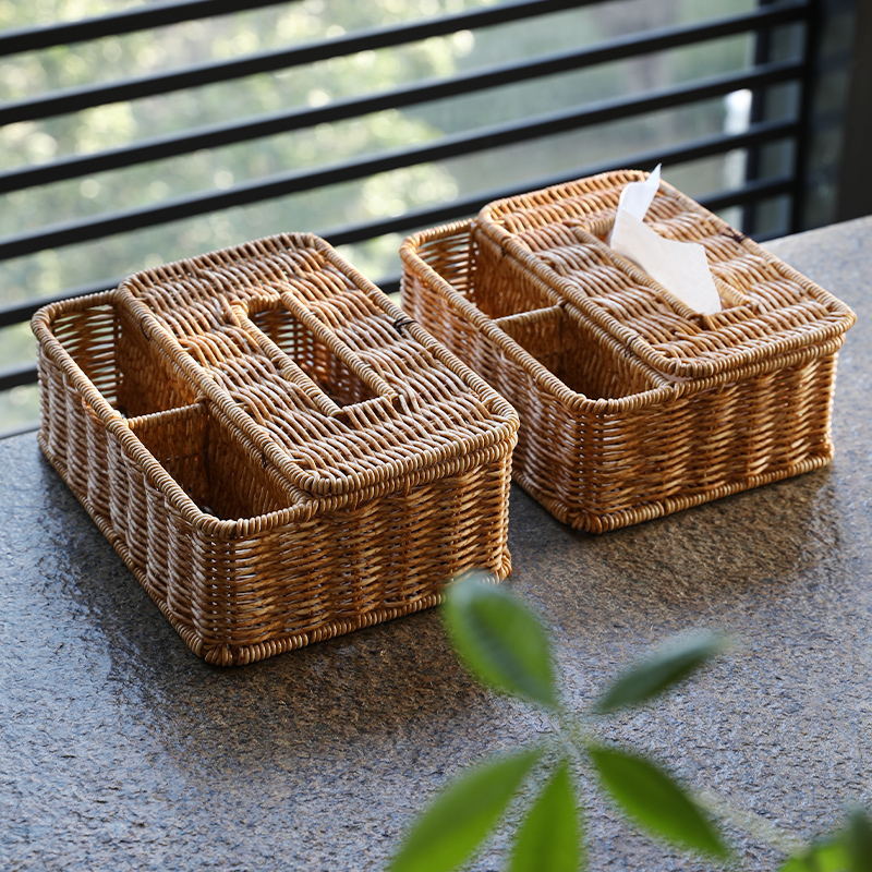 Handwoven Multi-Part Storage Basket | Thrascher