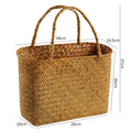 Handwoven Multi-Purpose Bamboo Storage Basket | Thrascher