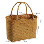 Handwoven Multi-Purpose Bamboo Storage Basket | Thrascher