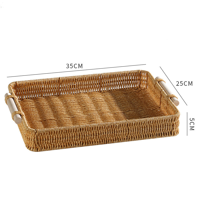 Handwoven Multi-Purpose Storage Tray | Thrascher