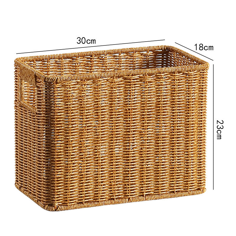 Handwoven Multifunctional Storage Basket Brown | Thrascher