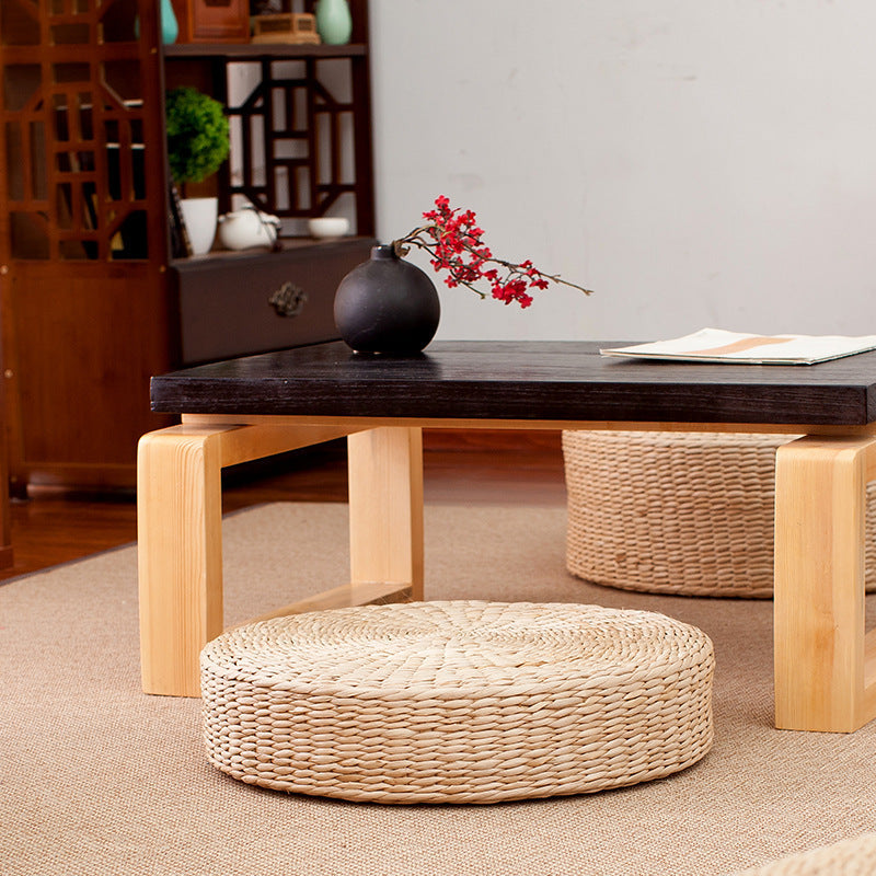 Handwoven Pouf in Boho Style | Thrascher