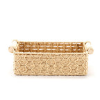 Handwoven Rectangular Storage Basket | Thrascher