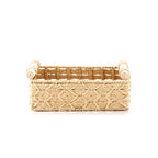 Handwoven Rectangular Storage Basket | Thrascher
