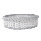 Handwoven Storage Basket with Decorative Edge | Thrascher