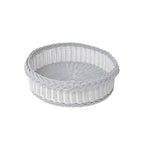 Handwoven Storage Basket with Decorative Edge | Thrascher