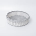 Handwoven Storage Basket with Decorative Edge | Thrascher