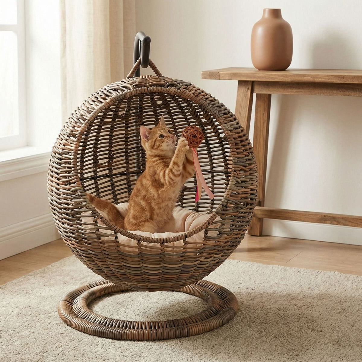 Hanging Chair made of Natural Material | Thrascher