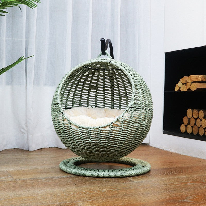 Hanging Chair made of Rattan with Comfortable Cushion | Thrascher