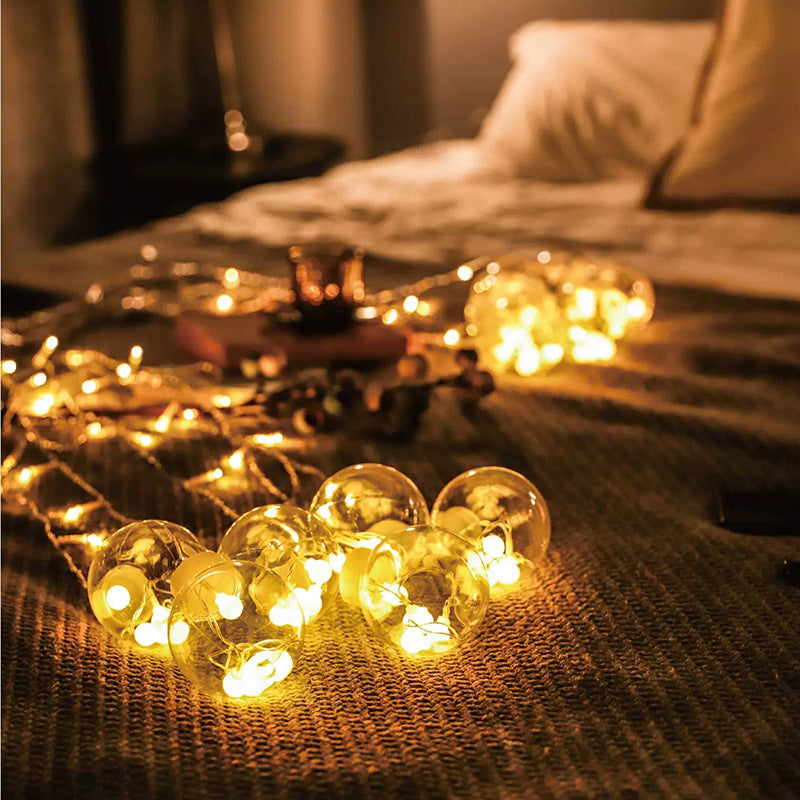 Hanging LED Globe String Lights | Thrascher