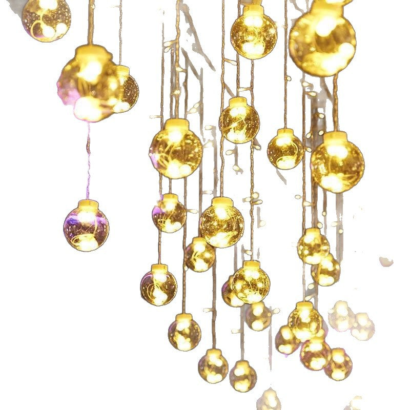 Hanging LED Globe String Lights | Thrascher