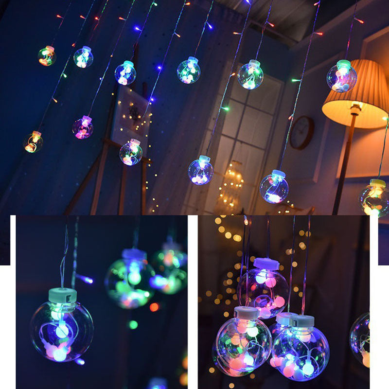 Hanging LED Globe String Lights | Thrascher